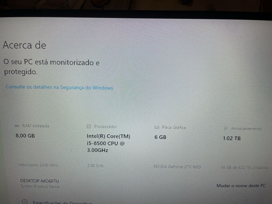 Pc gaming i5 8500