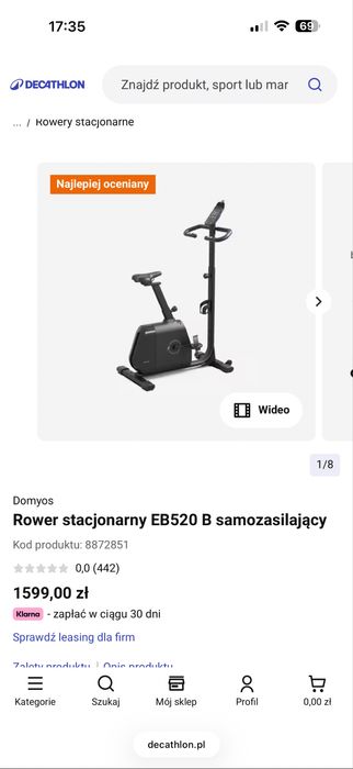 Rower stacjonarny