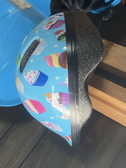 Fotelik rowerowy +kask dla dziecka do 25kg