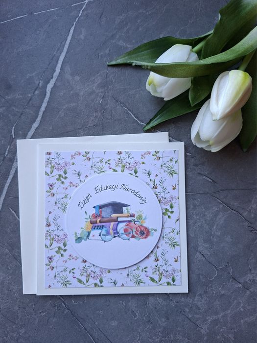 Kartka na Dzień Nauczyciela - handmade