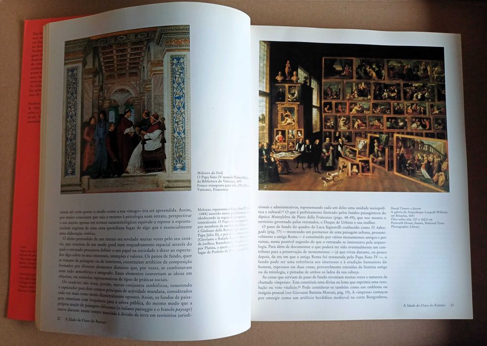 Livro “A Arte do Retrato” de Norbert Schneider, edição Taschen.