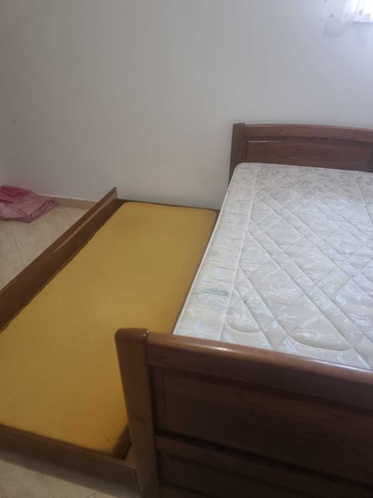 Cama de solteiro com gavetão