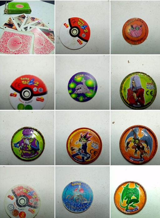 Diversos tazos, perfumes, brinquedos - Vintage