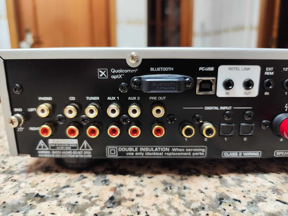Amplificador Integrado ROTEL A14 MKII - Excelente Estado!