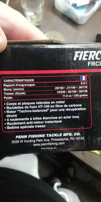 Kolowrotek Penn Fierce IV