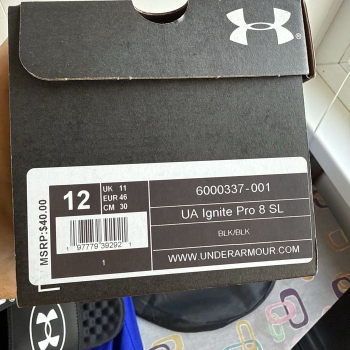 Under Armour 30см тапки оригинал