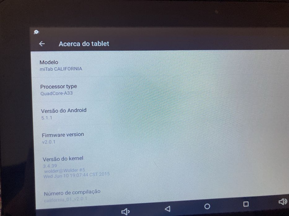 Tablet Wolverines miTab CALIFORNIA
