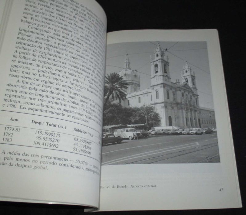 Livro Quanto custou a Basílica da Estrela? Luís Walter de Vasconcelos