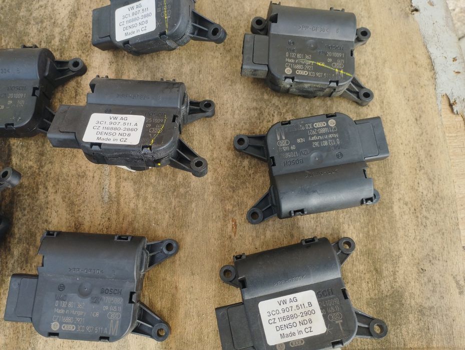 Заслонки печки Passat B6 B7 CC