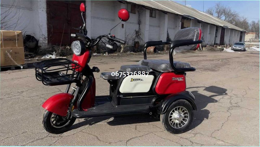 Електротрицикл DOZER Model 4 (800W)
