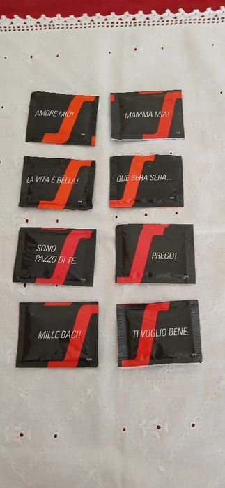 Pacotes de Açúcar Segafredo