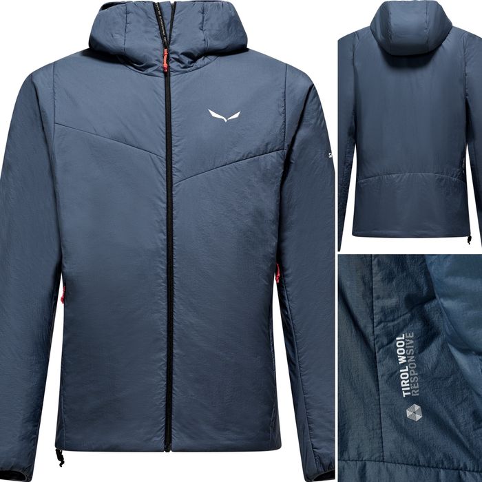 Kurtka Wspinaczkowa Ocieplana Salewa Tirol Wool Responsive 48 M