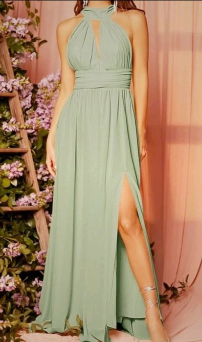 Vestido longo elegante