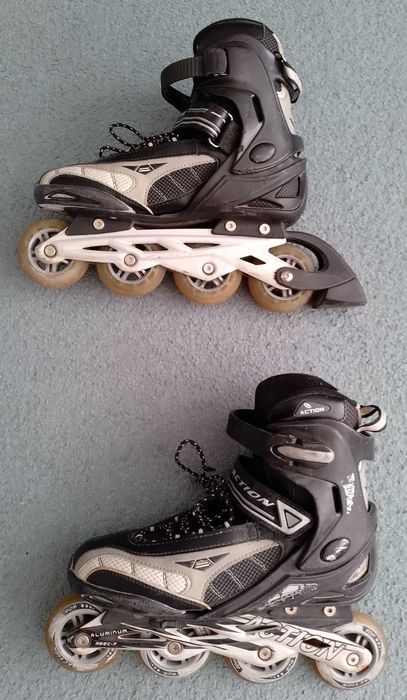 Rolki ACTION męskie regulowane rozmiar L 40-43