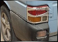 Накладки на стопы (задние фонари) Т5/ Кадди/ Т4 (caddy/ t5/t4) нерж.