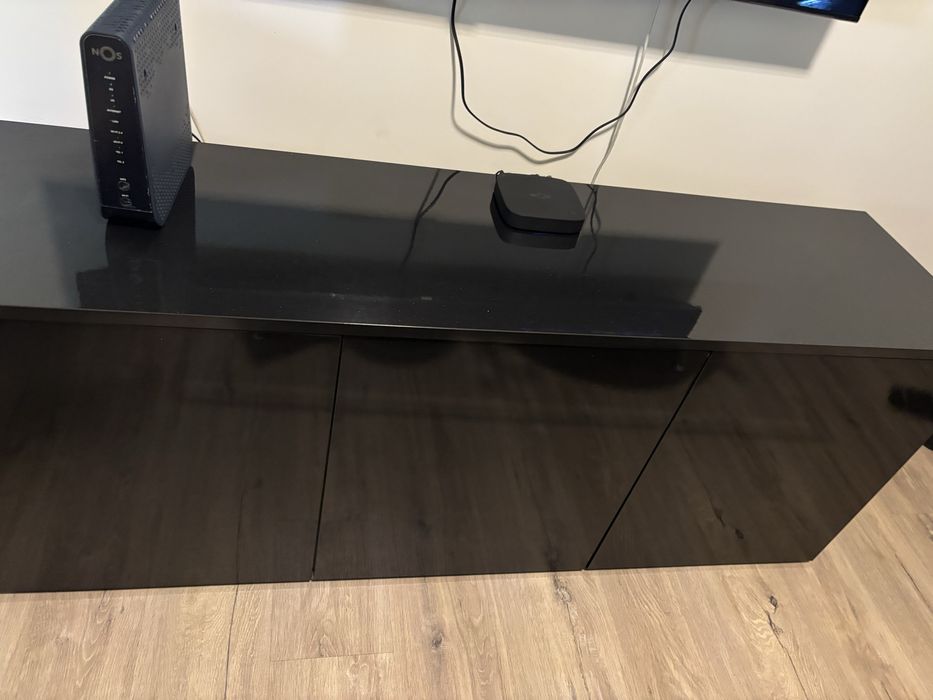 Aparador  preto sala