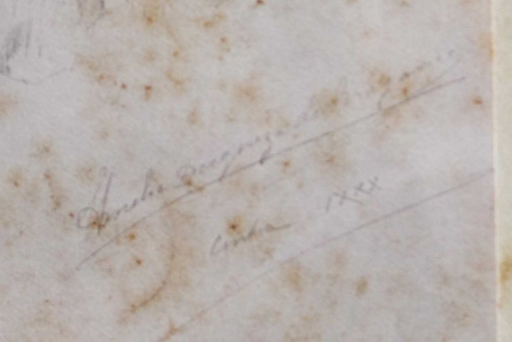 Conde de Sabugosa desenhado por D. Amélia Duquesa de Bragança foto