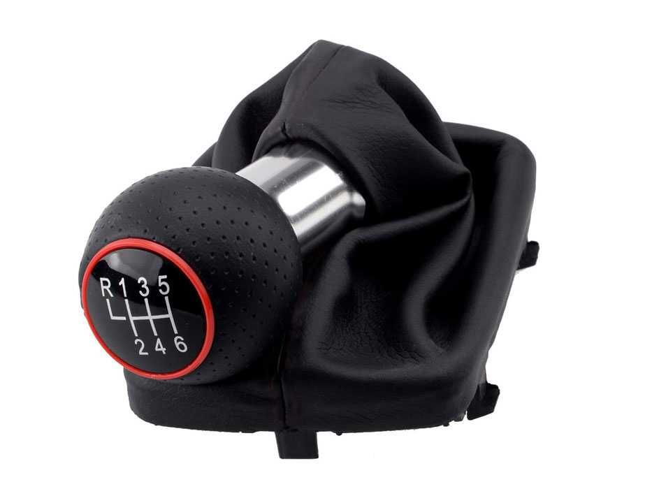 Moca Punho Manete Mudanças + Fole + Base Audi A4 B8 (07-16) (NOVO)