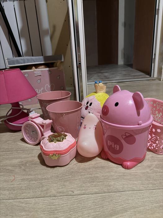 дитячий декор контейнер мусорка світильник лампа одним лотом