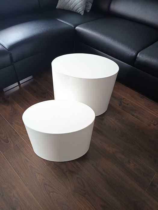 Stolik kawowy wysoki połysk 2 w 1