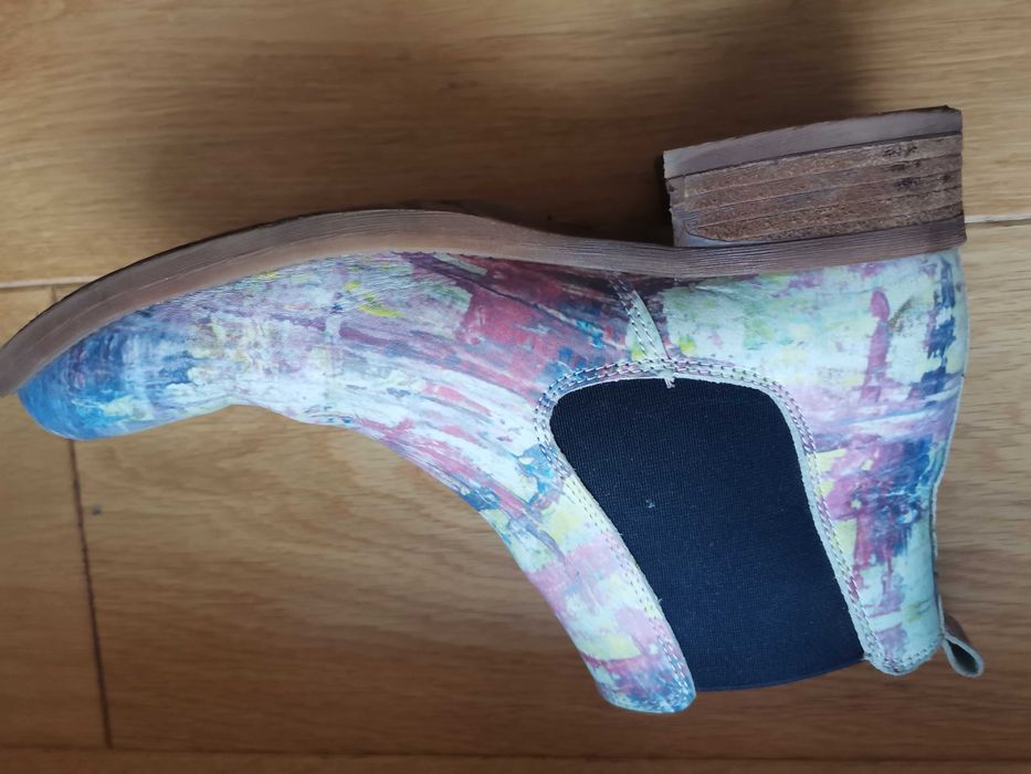 Niepowtarzalne sztyblety botki r39