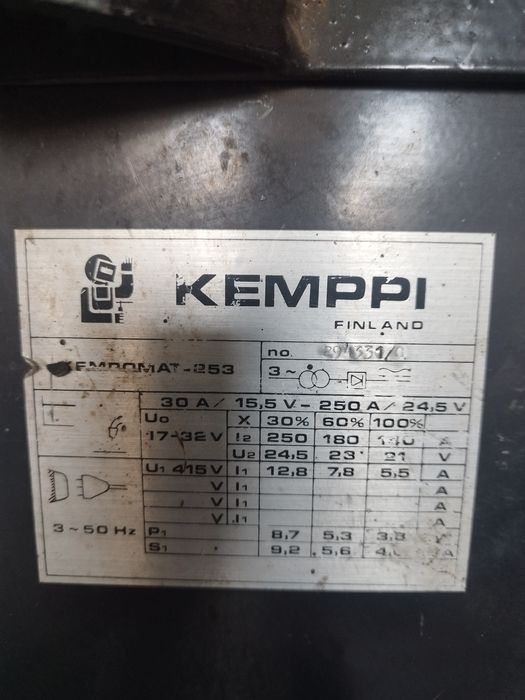 Migomat Kemppi 253 i Trigger 1000 S
