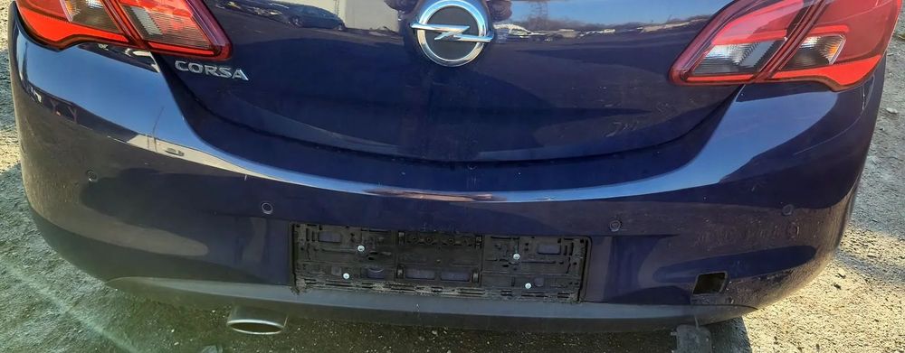 OPEL CORSA E 16r 5D ZDERZAK TYŁ TYLNY PDC Z20Z