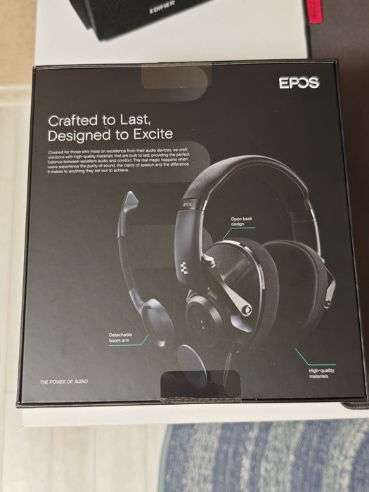 EPOS H6Pro Open Acoustic Wired Gaming Headset - Black