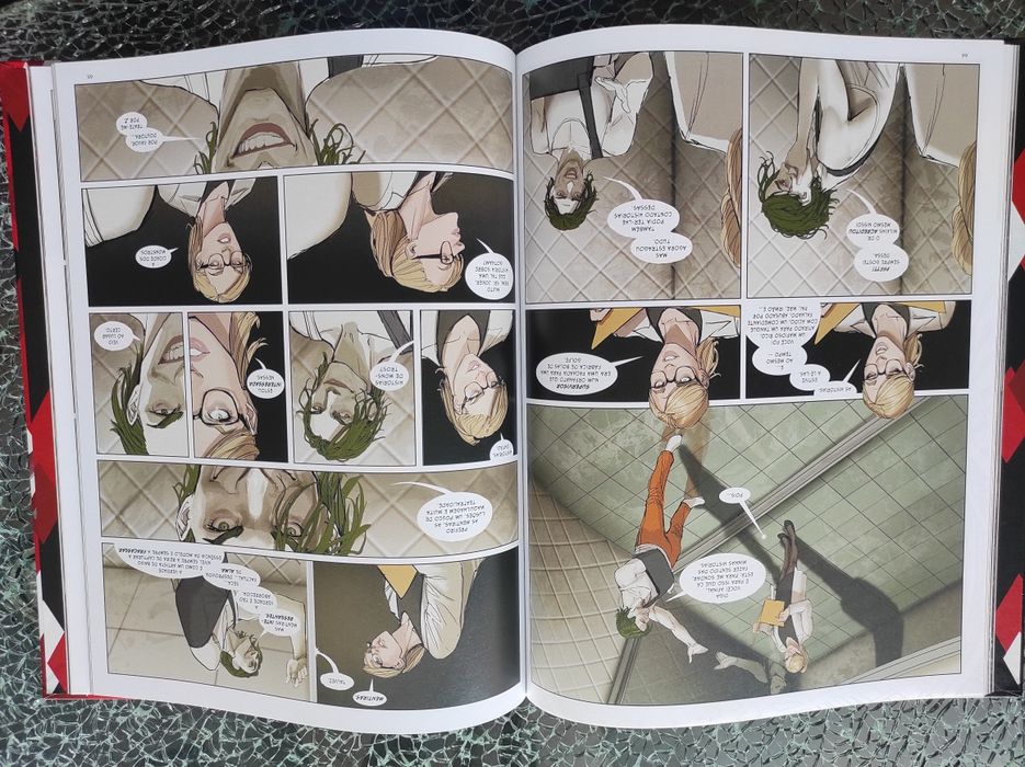 Harleen DC comics Levoir HC banda desenhada