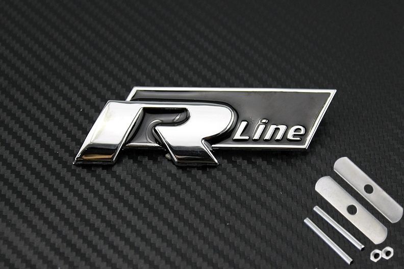 Емблеми решітки радіатора і кузова VW Volkswagen R-line GTI GTD GLI