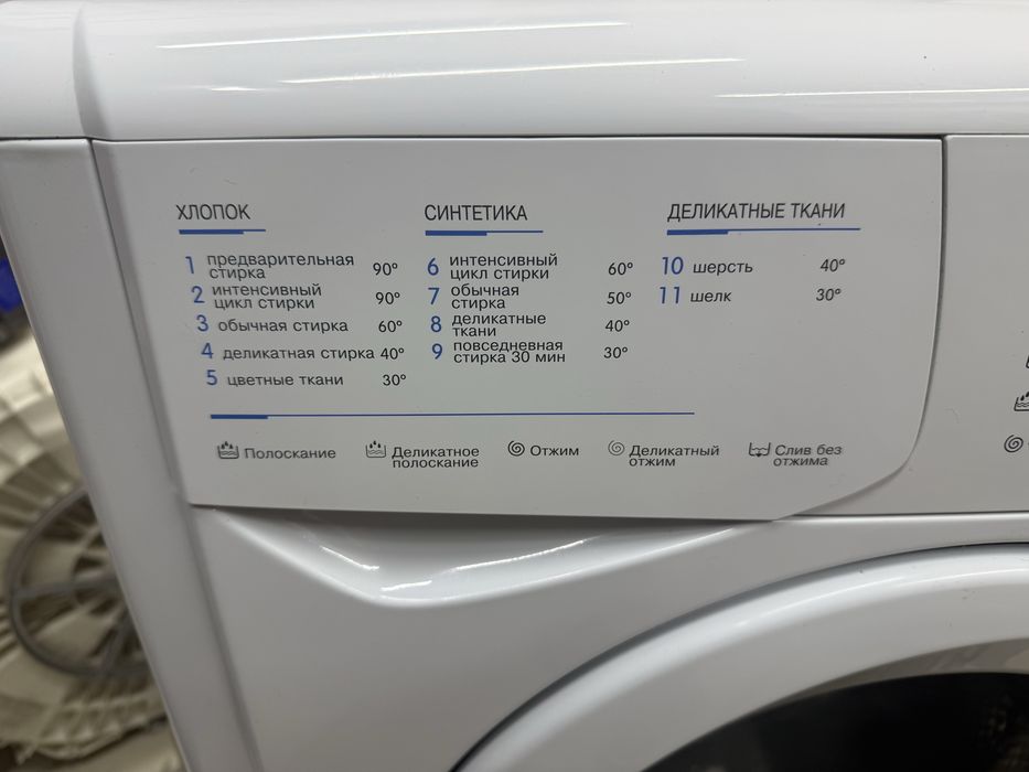Пральна машина Indesit з гарантією
