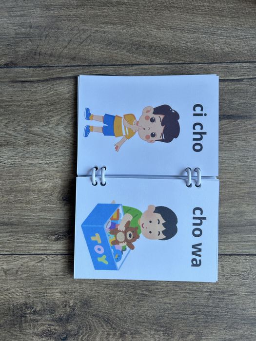 Książka Nauka mowy wyrazy 2 sylabowe