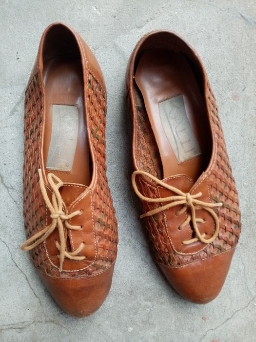 Ботинки. Кожа...