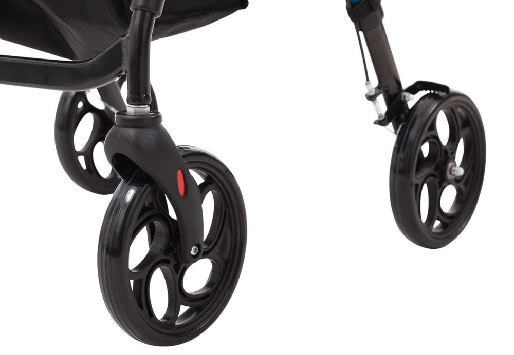 Ролатор алюмінієвий з регулюванням висоти сидіння MED1-KY9158L-8