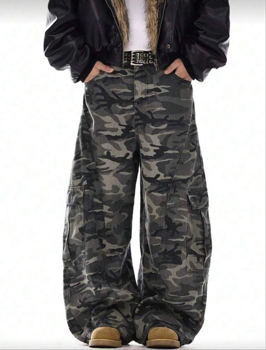 джинси камуфляж XXL