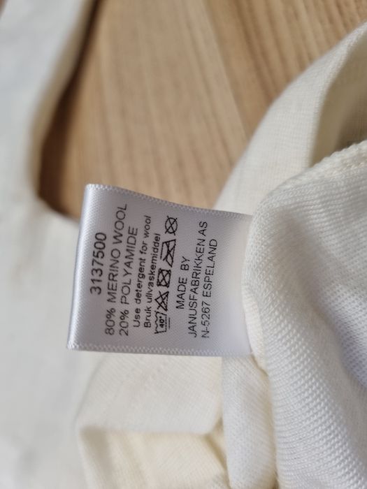 Odzież termiczna koszulka bluzka Janus 92cm 18-24m wełna