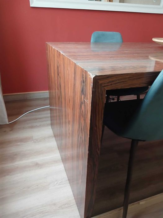 Mesa/ Secretaria Madeira Rústica