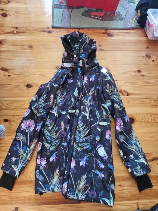 nowiutka kurtka 4w1 Greyse chabry M softshell