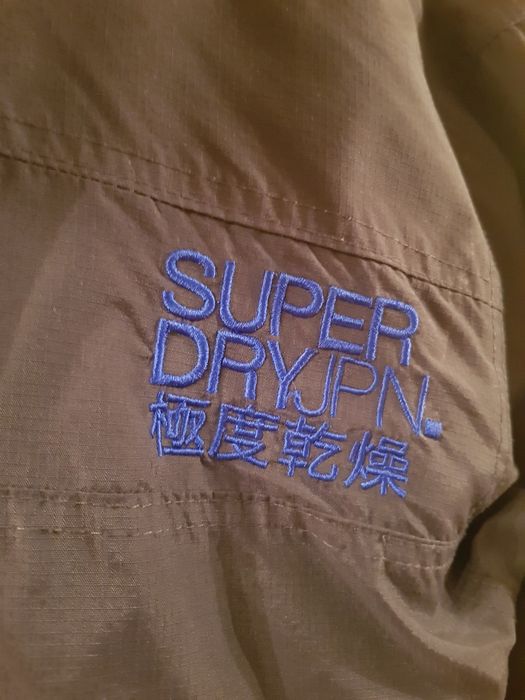 Kurtka XL SUPERDRY Wincheater grafitowa