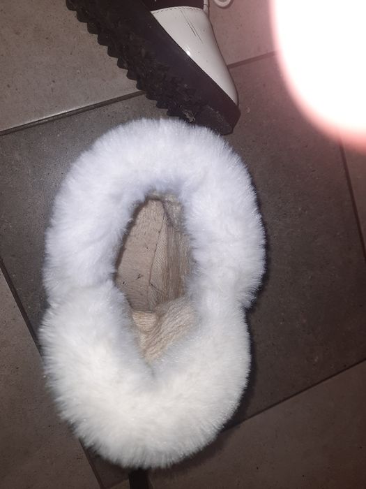 Butki zimowo -jesienne ocieplane futerkiem rozmiar 39/40