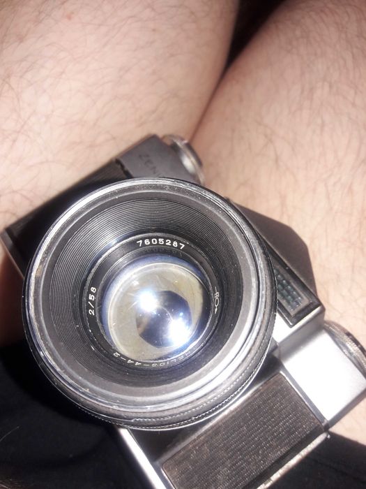 Фотоаппарат зенит-е Zenit-E helios-44-2 2/58 7605287 СССР