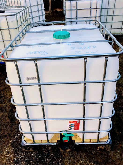 MAUZER 1000l. Beczka Zbiornik Kosze