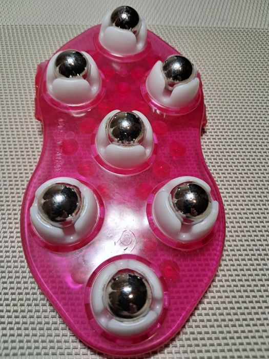 Масажер-рукавичка для тіла роликовий OrtoMed OМ-524