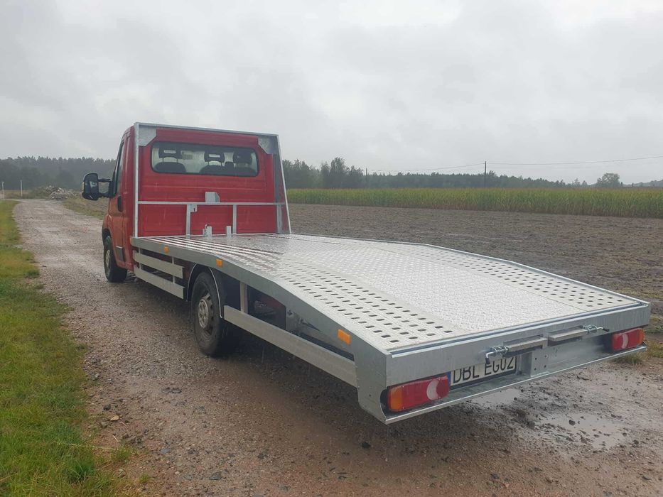Laweta najazd autolaweta ducato