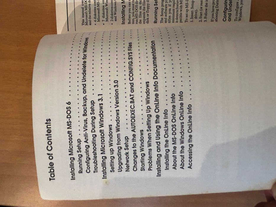 Microsoft MS-DOS 6, Windows 3.1 Olivetti64550445521411124