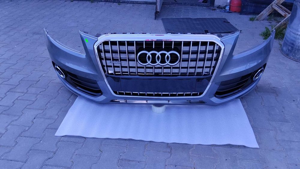 Бампер передній в зборі Audi Q5 оригінал б.у