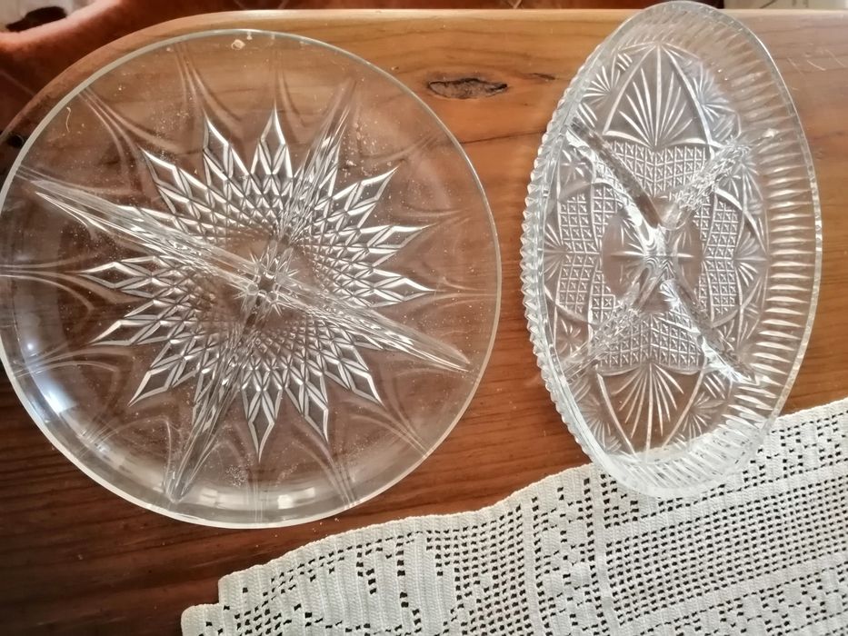 Travessas em vidro para forno
