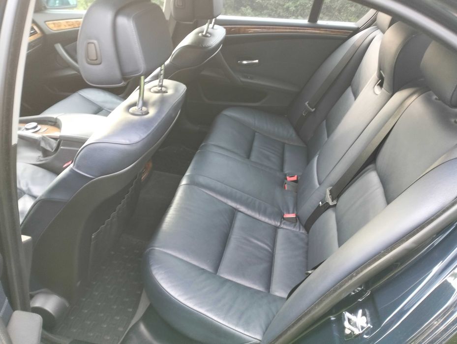 BMW E60/E61 lift N47D20A Monacoblau metallic wszystkie części skóra