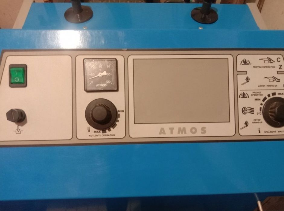 Продам твердопаливний котел Atmos 25 б/у.