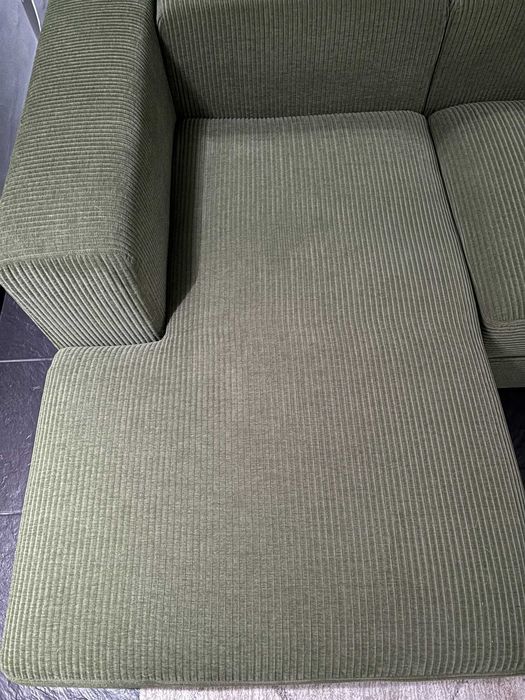 Sofá modular IKEA JÄTTEBO verde, 2 chaise longues com arrumação (260 × 160)